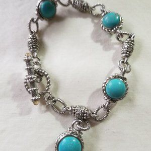 Judith Ripka Tourq Sterling Silver Bracelet